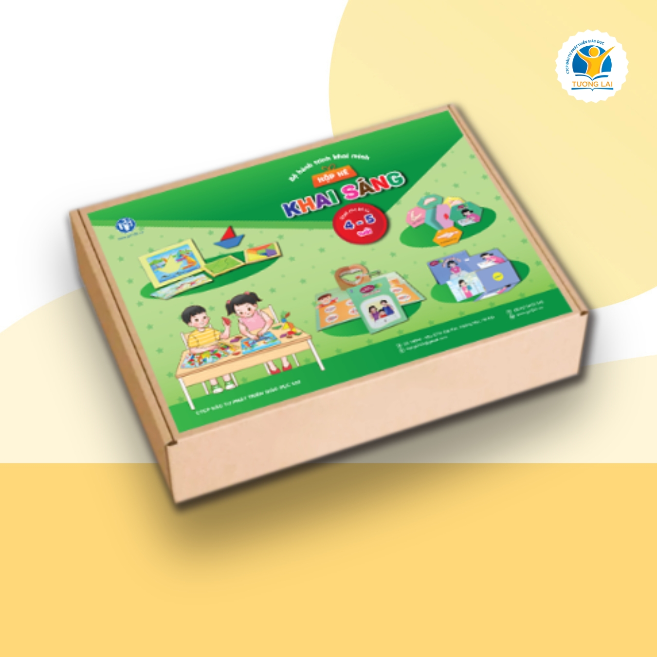 Hộp Hè Khai Sáng dành cho Em Bé Tinh Anh 4-5 tuổi