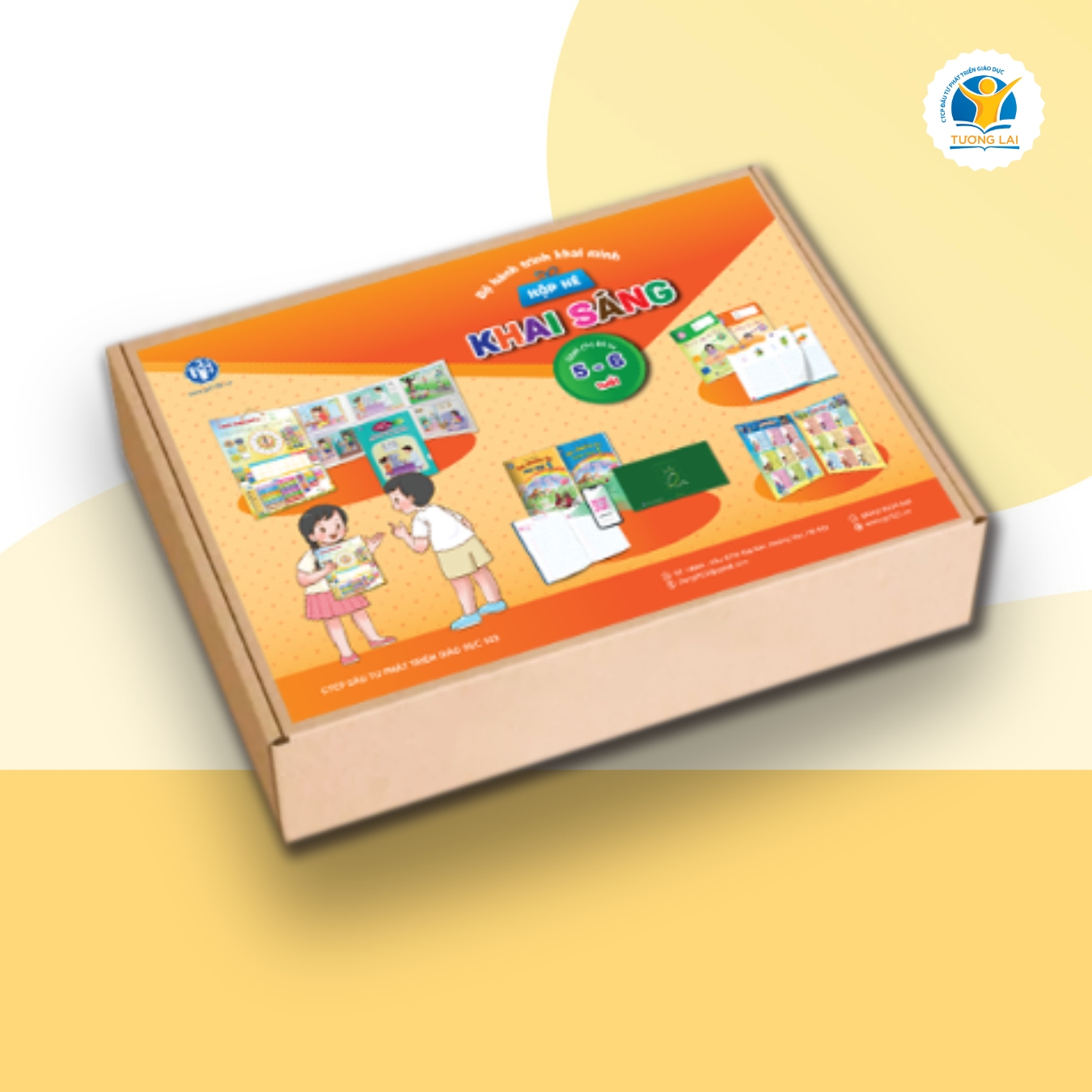 Hộp Hè Khai Sáng dành cho Em Bé Tự Tin 5-6 tuổi