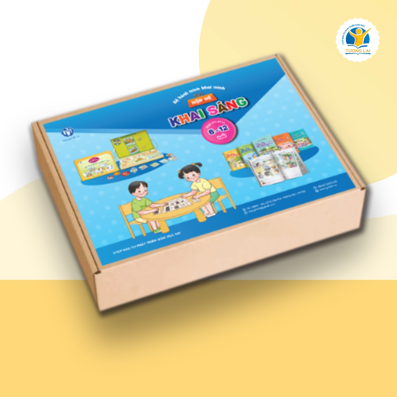 Hộp Hè Khai Sáng dành cho Em Bé Gương Mẫu 6-12 tuổi